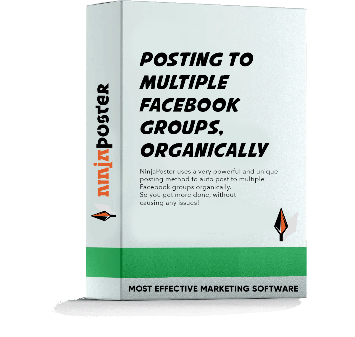 NinjaPoster organic posting to Facebook groups